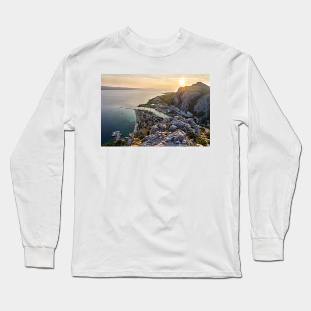 Omiš Long Sleeve T-Shirt by ivancoric